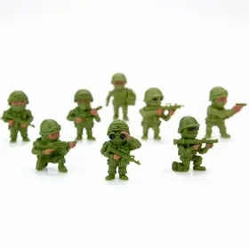 B0bqsj6v2f Entervending 48-pc Army Men Action Figures - Small Soldiers Toys Kids