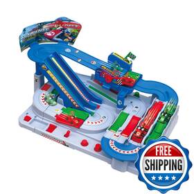 Epoch Games B0dg9y86ck Mario Kart Racing Deluxe - Super Vehicle Obstacle Course