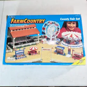 4443 Ertl Vintage Farm Country County Fair Playset New In Box Sealed 1996