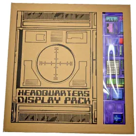 Extreme Sets 852155007041 Headquarters Display Pack Pop Up Diorama 1/12 New In Open Box