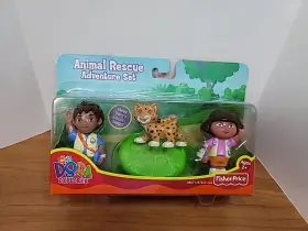 Fisher-price 027084061079 Dora The Explorer Animal Rescue Adventure Set 2003 Diego