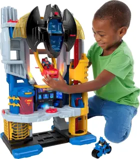 Fisher-price 194735150823 Imaginext Dc Super Friends Batman Ultimate Headquarters Playset New