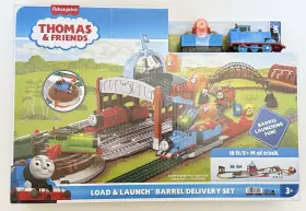 Fisher-price 194735282425 Thomas And Friends 2025 Motorized Barrel Delivery Set With Engine Cargo New In Box