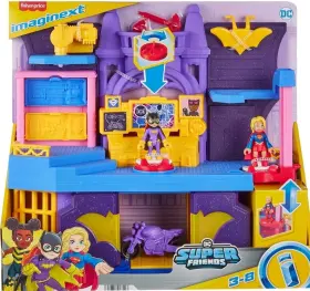 3988 Fisher-price 3988/808.25 Imaginext Dc Super Friends Toy Batgirl Hero Hideout Playset Sealed