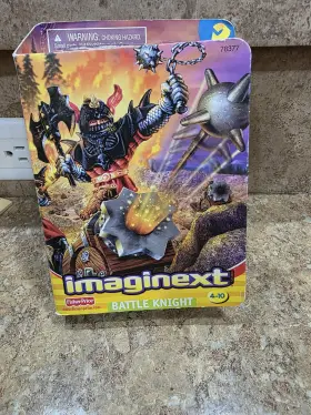 78377 Fisher-price Vintage Imaginext Battle Knight Figure Playset 2002 Castle