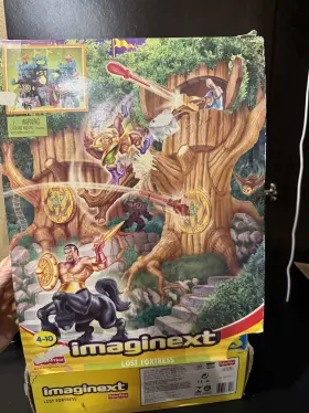 78590 Fisher-price Vintage Imaginext Lost Fortress Playset 2002 Complete