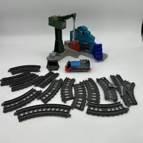 Fisher-price 887961368208 Thomas The Train And Friends Trackmaster Demolition At Docks Playset
