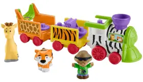 B000w3td4y Fisher-price Little People Musical Zoo Train - Animals Sounds Music