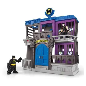 B007j3fa8i Fisher-price Imaginext Dc Super Friends Gotham City Jail Playset Batman Bane