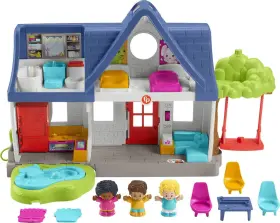 B08hzgxz6h Fisher-price Little People Toddler Toy Friends Together Play House Pretend Plays