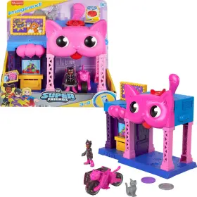 B0cpmxg929 Fisher-price Imaginext Dc Super Friends Toy Catwoman Playhouse Playset Figure