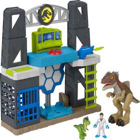 Fisher-price B0csdxn7m1 Fisher-price Imaginext Jurassic World Dinosaur Toys Scan Glow Dino Playset