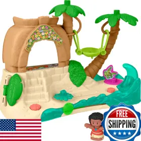 B0dr3z3xmr Fisher-price Little People Toddler Toy Disney Princess Moana Adventure Village