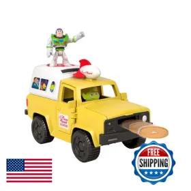 B0fhj2lzd9 Fisher-price Imaginext Disney And Pixar Toy Story Pizza Planet Truck 3-inch