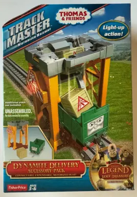 Cdb65 Fisher-price Thomas And Friends Trackmaster - Dynamite Delivery Pack Factory Sealed Retired