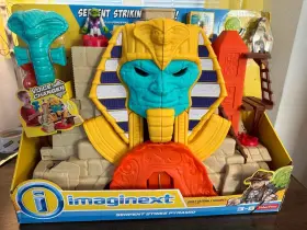 Drm07 Fisher Price Imaginex Serpent Strike Pyramid Model New Original Package