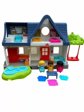 Gwd31 Fisher-price Little People Friends Together Play House Toddler Learning Playset