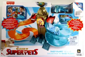 Hgl15 Fisher-price Dc League Of Super-pets Daily Planet Rescue
