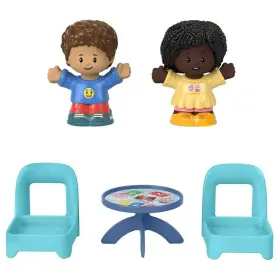 Hhr45 Fisher-price F-price Little People Card Game Figure Set - Includes 2