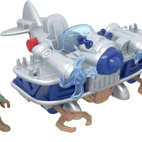 Hml45 Fisher-price Dominion Kayla Watts Figure And Toy Plane Air Tracker 4 Pieces