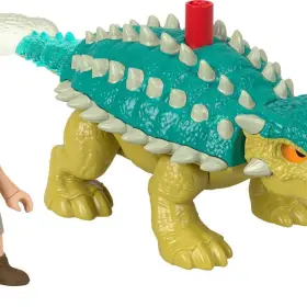 Hvy19 Fisher-price Jurassic World Bumpy And Ben Dinosaur Toy Set For Preschool Kids 2 Pieces