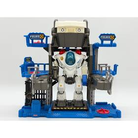 Fisher-price T2457 Fisher-price Imaginext City Police Station Headquarters Mech Robot Suit Toy Set