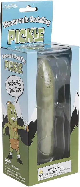 11761 Flat River Group Archie Mcphee Yodeling Pickle A Musical Toy Fun For All Ages Great Gift Hour