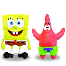 55382 Flexfigs Spongebob And Patrick- 2 Character Pack - Ages 3