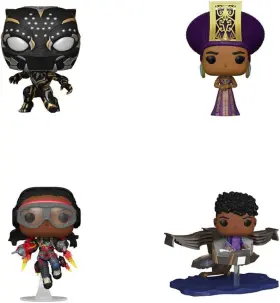 702fu Funko Pop Black Panther Wakanda Forever Collectors Set 4 Figures