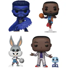 Funko 847944061793 Pop Movies Space Jam 2 Collectors Set 4 Figures