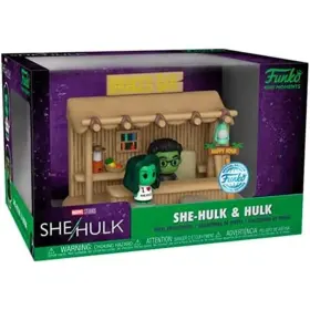 Funko 889698668750 Exclusive Mini Moments She-hulk/hulk Bruces Tiki Bar