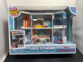 Funko 889698855365 2025 Disney Lilo And Stitch Lilos Home Bitty Box Playset