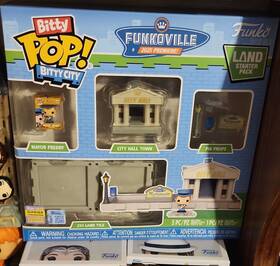 Funko 89698-86857 Bitty Pop City Mayor Freddy Playset 5pc 2025 Summer Convention