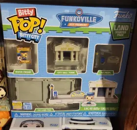 89698-86857 Funko Bitty Pop City Mayor Freddy Playset 5pc 2025 Summer Convention