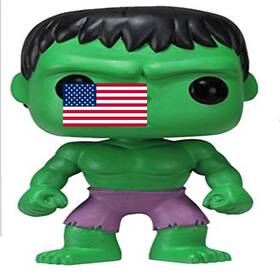 Funko B004r7rfwi Pop Marvel Bobble Figure The Hulk Fun2275