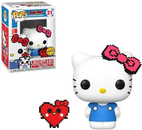 B07vdmkqpg Funko Pop Sanrio Hello Kitty Anniversary Chase With 8-bit Pink Bow And Heart