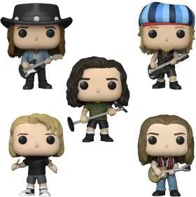 B093127lnz Funko Pop Rocks Pearl Jam 5 Pack Multicolor Collectible Vinyl Figures