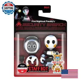 B0c4rmn672 Funko Fnaf Snap Rock Nft Roll Staff Bot - 6 Pc Collectible Figure