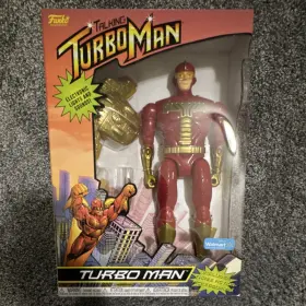 Fac-085648-21077 Funko Turbo Man Talking Action Figure 13.5 Inch Lights Sounds Walmart Exclusive