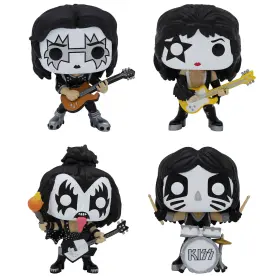 G0847944061458 Funko Pop Kiss Band Set - Glow In The Dark Collectible Online Exclusive