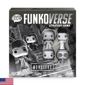 Funko Games B09qv5g75h Funkoverse Universal Monsters 100 4-pack Miniature Figures