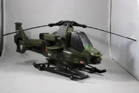 0411 Funrise Tested Vintage 1999 Marvel Hulk Light And Sound Military Squad Us Army Helicopter