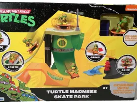 71094 Funrise Teenage Mutant Ninja Turtles Turtle Madness Skateboard Skate Park Playset 2023