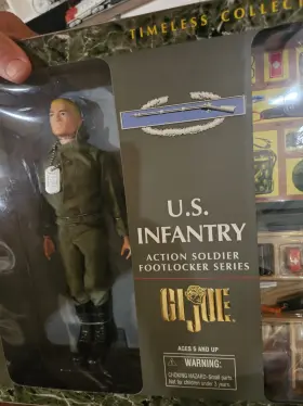 57176 G.i. Joe U.s. Infantry Timeless Collection Footlocker Series Boxed Playset