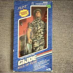 G.i. Joe 9322 G.i. Hall Of Fame Flint Action Figure Bazooka Boxed Collectors Edition