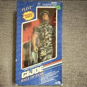 9322 G.i. Joe Hall Of Fame Flint Action Figure Bazooka Boxed Collectors Edition
