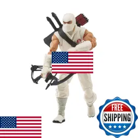 B09hn3flsg G.i. Joe Classified Series Storm Shadow Action Figure 6 Inch Collectible Toy With 9 Ac