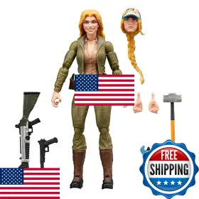 B0dp18tyrc G.i. Joe Gi Classified Series Retro Cardback Courtney Inch Cover Girl Krieger Action