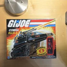 F0977 G.i. Joe Cobra H.i.s.s. Vehicle Playset With Driver Action Figure
