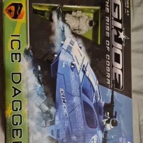 Gi-0876 G.i. Joe Rise Of Cobra Ice Dagger Vehicle And Frostbite Figure Boxed Unopened